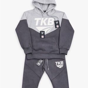 Men’s Two-Tone Gray  Hoodie